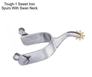 Tough-1 Sweet Iron Spurs With Swan Neck