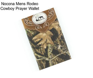 Nocona Mens Rodeo Cowboy Prayer Wallet