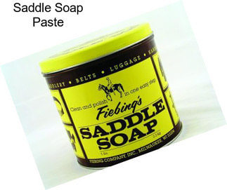 Saddle Soap Paste