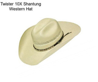 Twister 10X Shantung Western Hat