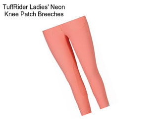 TuffRider Ladies\' Neon Knee Patch Breeches