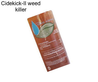 Cidekick-II weed killer