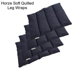 Horze Soft Quilted Leg Wraps