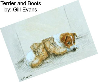 Terrier and Boots by: Gill Evans