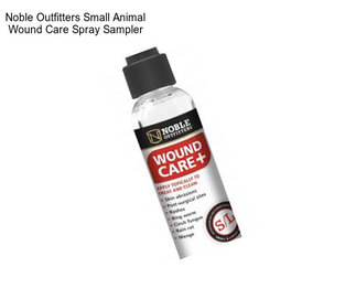 Noble Outfitters Small Animal Wound Care Spray Sampler