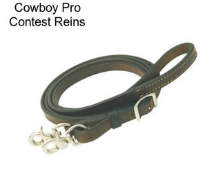 Cowboy Pro Contest Reins