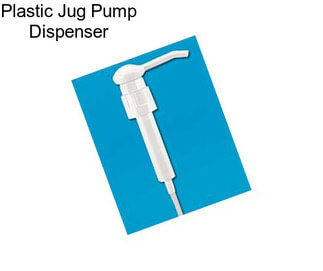 Plastic Jug Pump Dispenser