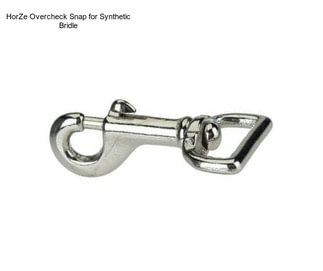 HorZe Overcheck Snap for Synthetic Bridle