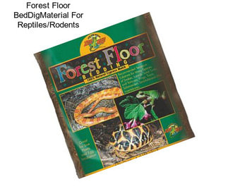 Forest Floor BedDigMaterial For Reptiles/Rodents