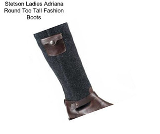 Stetson Ladies Adriana Round Toe Tall Fashion Boots