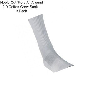 Noble Outfitters All Around 2.0 Cotton Crew Sock - 3 Pack