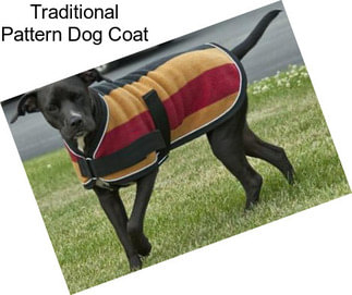 Traditional Pattern Dog Coat