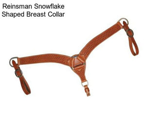 Reinsman Snowflake Shaped Breast Collar