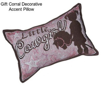 Gift Corral Decorative Accent Pillow