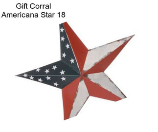 Gift Corral Americana Star 18\