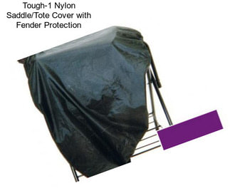 Tough-1 Nylon Saddle/Tote Cover with Fender Protection