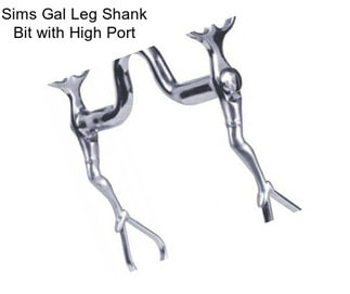 Sims Gal Leg Shank Bit with High Port