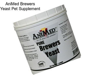 AniMed Brewers Yeast Pet Supplement