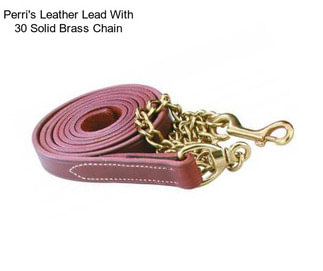 Perri\'s Leather Lead With 30\