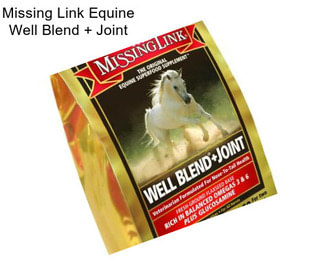 Missing Link Equine Well Blend + Joint