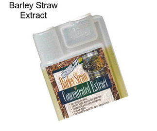 Barley Straw Extract