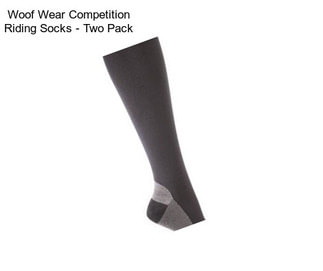 Woof Wear Competition Riding Socks - Two Pack