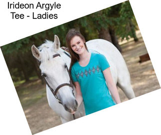 Irideon Argyle Tee - Ladies