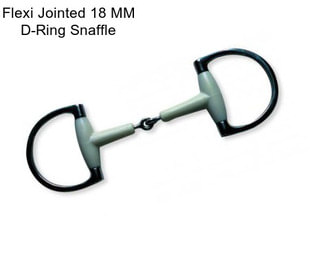 Flexi Jointed 18 MM D-Ring Snaffle