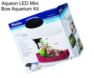 Aqueon LED Mini Bow Aquarium Kit