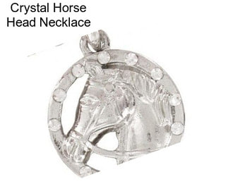 Crystal Horse Head Necklace