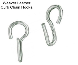 Weaver Leather Curb Chain Hooks