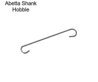 Abetta Shank Hobble