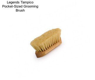 Legends Tampico Pocket-Sized Grooming Brush