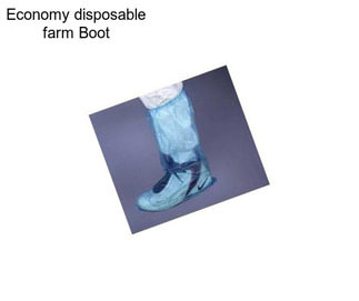 Economy disposable farm Boot