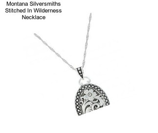Montana Silversmiths Stitched In Wilderness Necklace