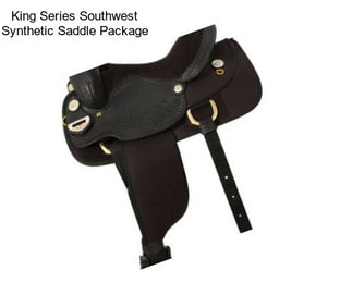 King Series Southwest Synthetic Saddle Package