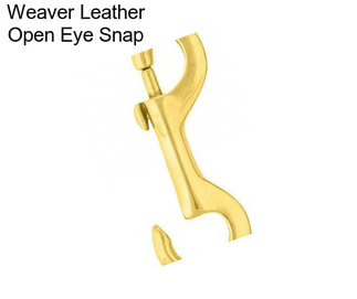 Weaver Leather Open Eye Snap