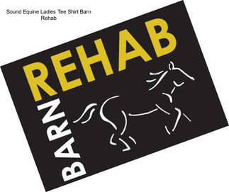 Sound Equine Ladies Tee Shirt Barn Rehab