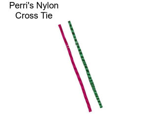 Perri\'s Nylon Cross Tie