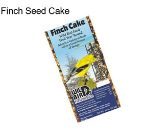 Finch Seed Cake