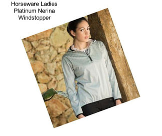 Horseware Ladies Platinum Nerina Windstopper