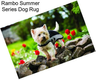 Rambo Summer Series Dog Rug