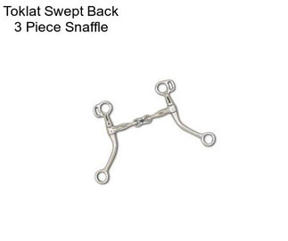 Toklat Swept Back 3 Piece Snaffle