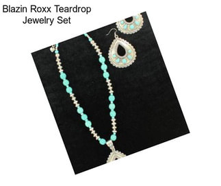 Blazin Roxx Teardrop Jewelry Set