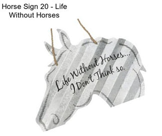 Horse Sign 20\