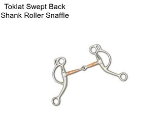 Toklat Swept Back Shank Roller Snaffle