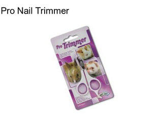 Pro Nail Trimmer