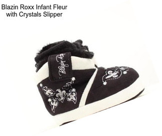 Blazin Roxx Infant Fleur with Crystals Slipper