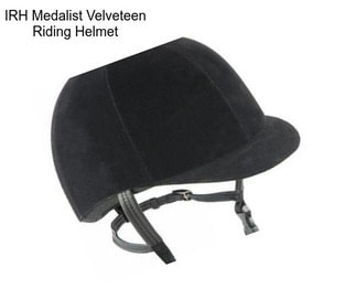 IRH Medalist Velveteen Riding Helmet