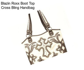 Blazin Roxx Boot Top Cross Bling Handbag